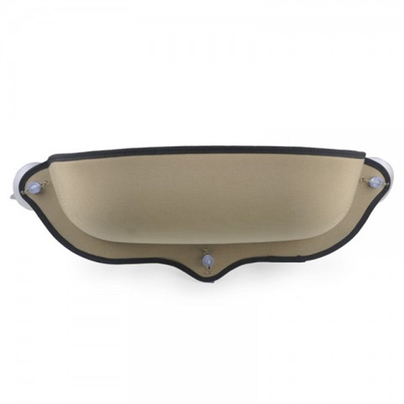 KFX-1560637 Window Hammock Suction Cup Cat Bed - Durable EVA, Waterproof, Supports Up to 26 lbs, 68.6 x 28 cm