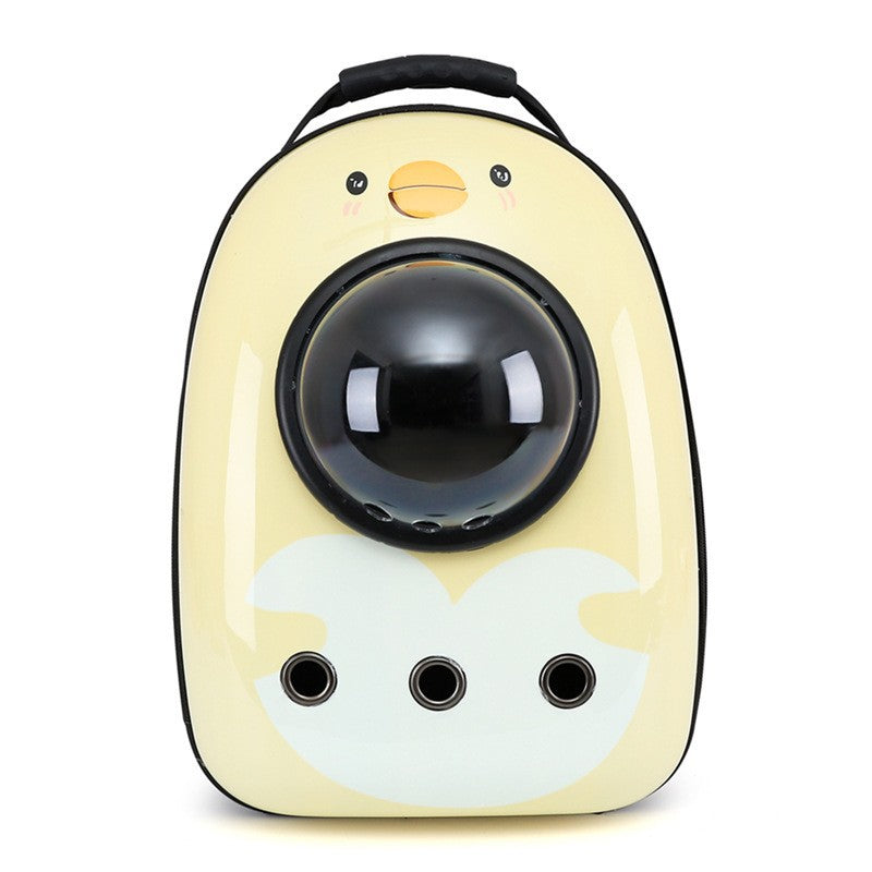 KFX-1564605 Portable Space Capsule Cat Backpack - Medium Hard Pet Carrier in Various Colors