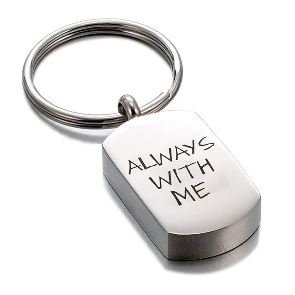 KFX-1564989 Stainless Steel Perfume Bottle Pendant for Aromatherapy - My Fur Friend Series