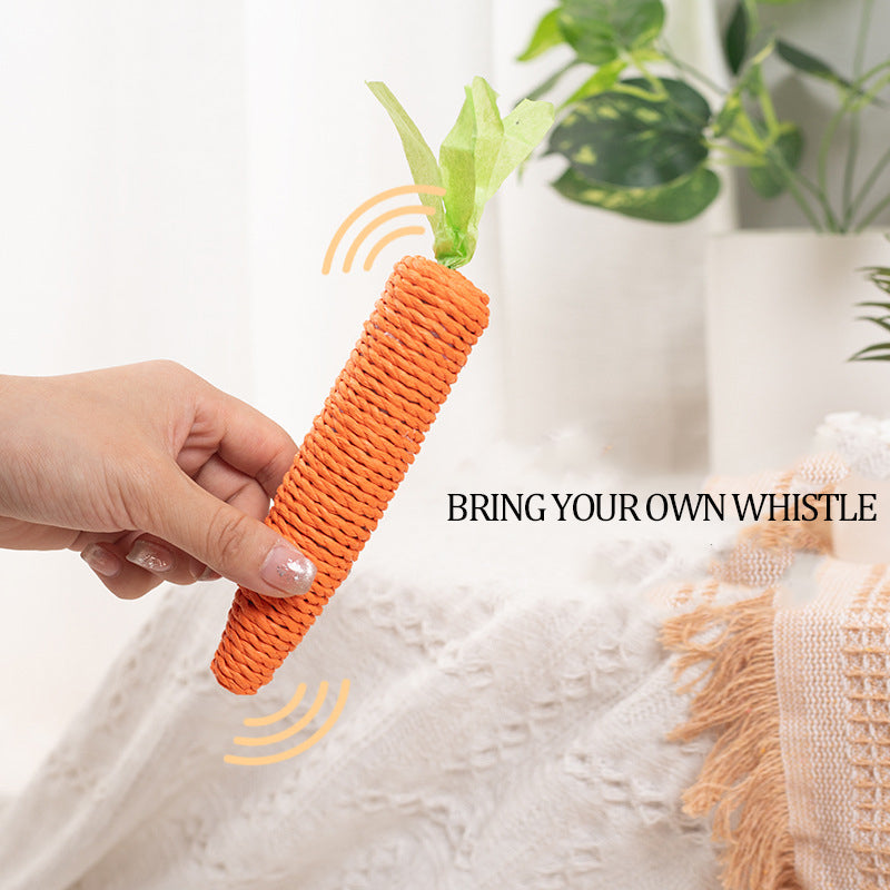 KFX-1575357 Interactive Cat Toys Set with Carrot Bites, Grinding Stick, and Ringing Stones