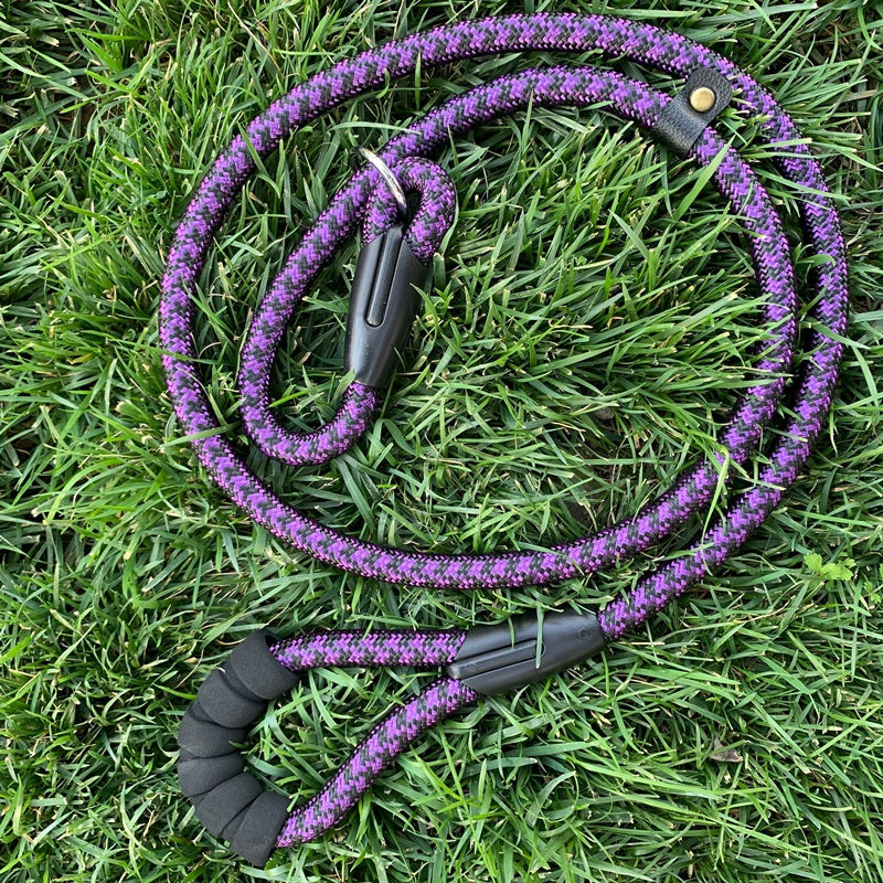 KFX-1577661 Heavy-Duty Chain Dog Leash for Large Dogs, 12mm & 15mm Diameters