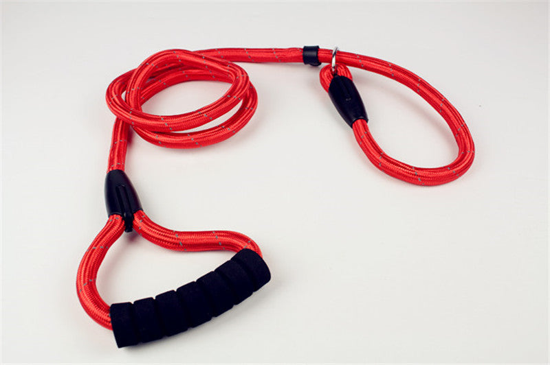 KFX-1577661 Heavy-Duty Chain Dog Leash for Large Dogs, 12mm & 15mm Diameters