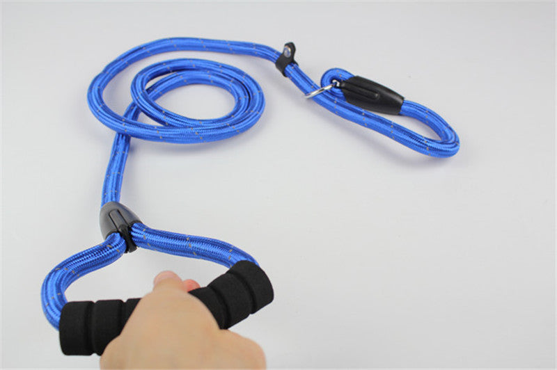 KFX-1577661 Heavy-Duty Chain Dog Leash for Large Dogs, 12mm & 15mm Diameters