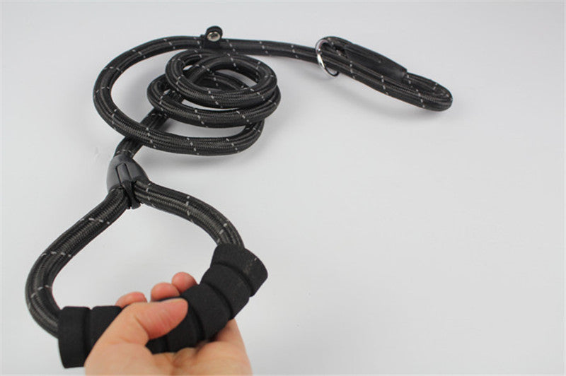 KFX-1577661 Heavy-Duty Chain Dog Leash for Large Dogs, 12mm & 15mm Diameters