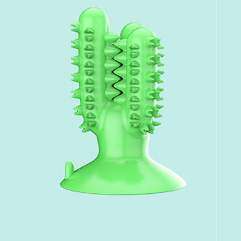KFX-1578685 Dog Bite Resistant Rubber Teething Stick - Green, Blue, Yellow, 92*92*128cm