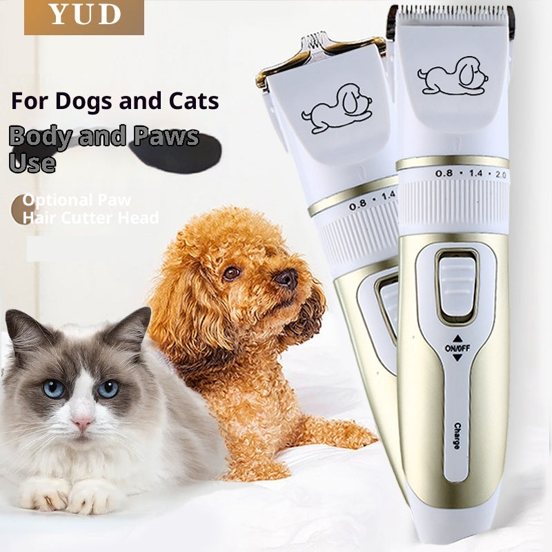 KFX-1579453 High Power Professional Pet Shaver for Dogs and Cats - Includes Spare Blades and Various Attachments