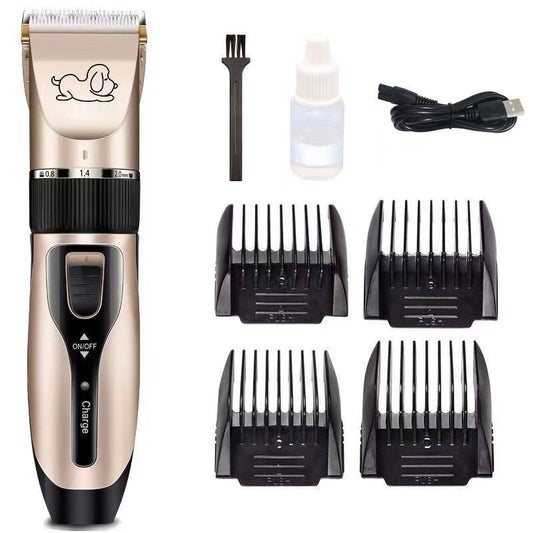 KFX-1579453 High Power Professional Pet Shaver for Dogs and Cats - Includes Spare Blades and Various Attachments