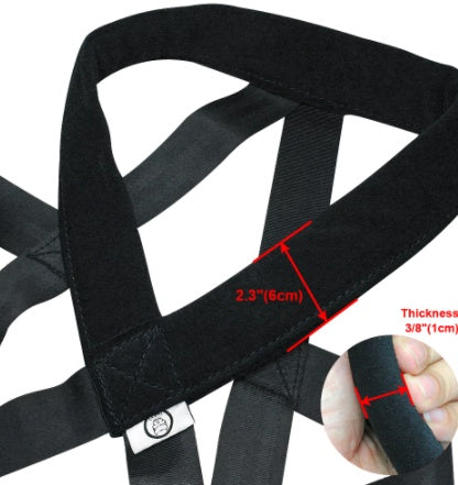 KFX-1583421 Cotton Dog Leash – 110CM Traction Belt for Comfortable Dog Training