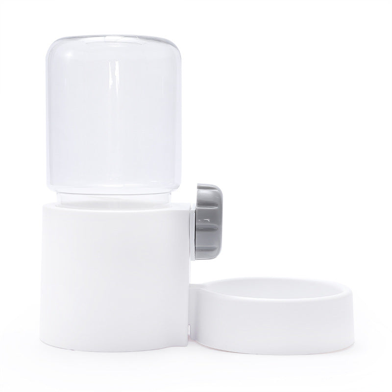 KFX-1583805 Automatic Puppy & Cat Hanging Water Feeder with 1.2L Capacity in Green Grass and Cloud White