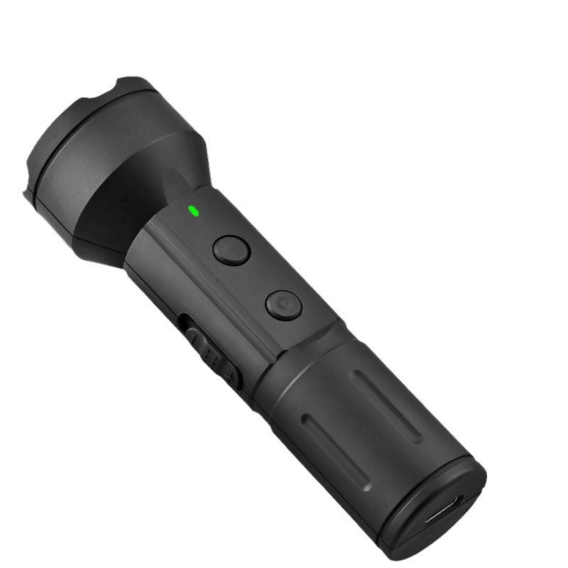 KFX-1590205 Ultrasonic Dog Bark Control Device with Rechargeable Battery, Outdoor Use, Black