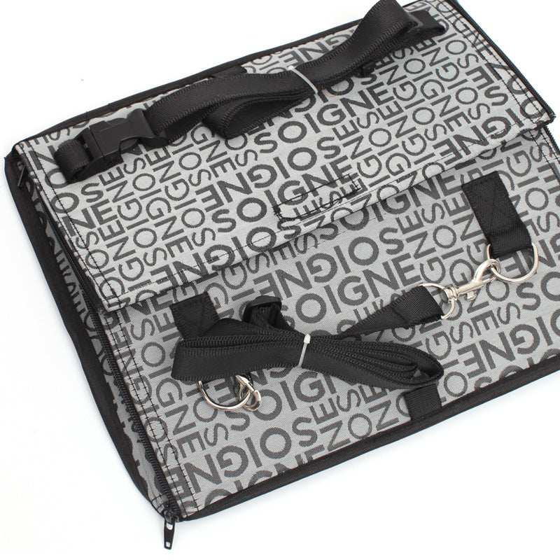 KFX-1594173 Double Layer Waterproof Dog Pad for Car with Detachable Cashmere Lining