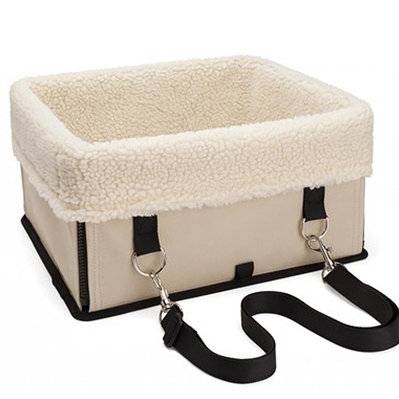 KFX-1594173 Double Layer Waterproof Dog Pad for Car with Detachable Cashmere Lining