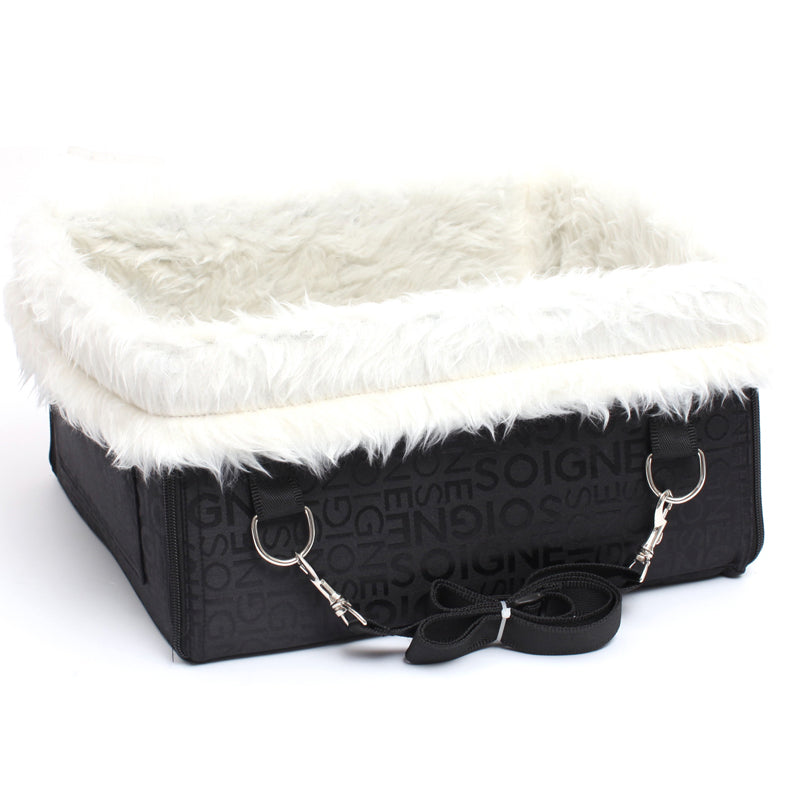 KFX-1594173 Double Layer Waterproof Dog Pad for Car with Detachable Cashmere Lining