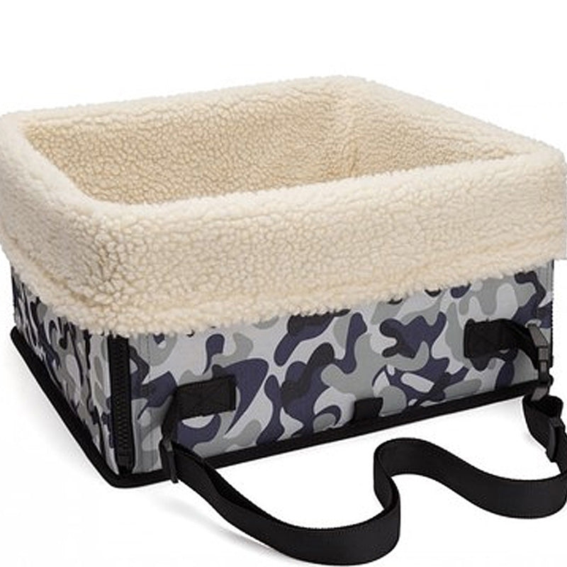 KFX-1594173 Double Layer Waterproof Dog Pad for Car with Detachable Cashmere Lining