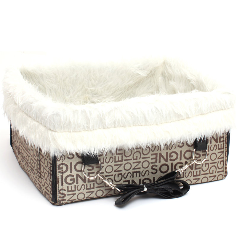 KFX-1594173 Double Layer Waterproof Dog Pad for Car with Detachable Cashmere Lining