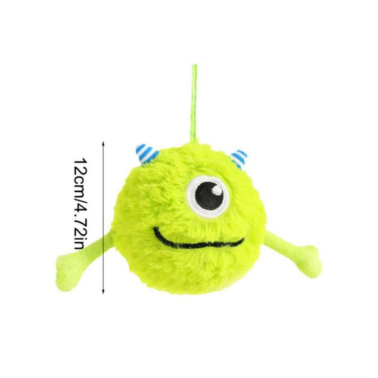 KFX-1596605 Interactive Dog Teething Toy Ball - Soft, Flexible, Bite-Resistant Chew Toy for Gums and Exercise