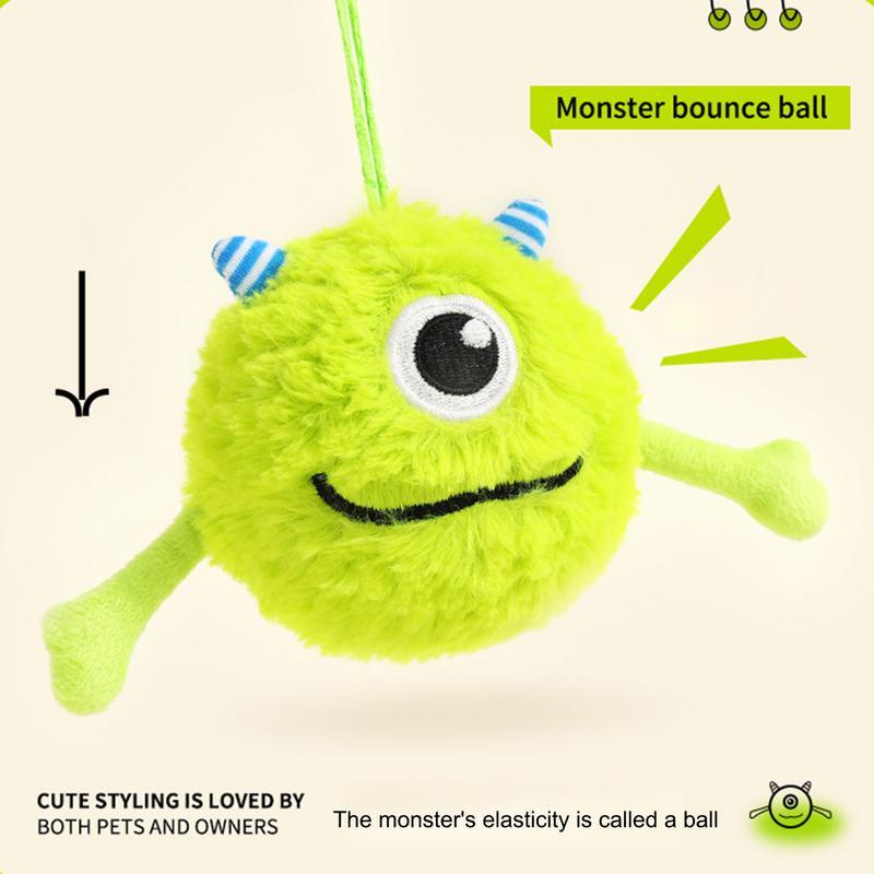 KFX-1596605 Interactive Dog Teething Toy Ball - Soft, Flexible, Bite-Resistant Chew Toy for Gums and Exercise