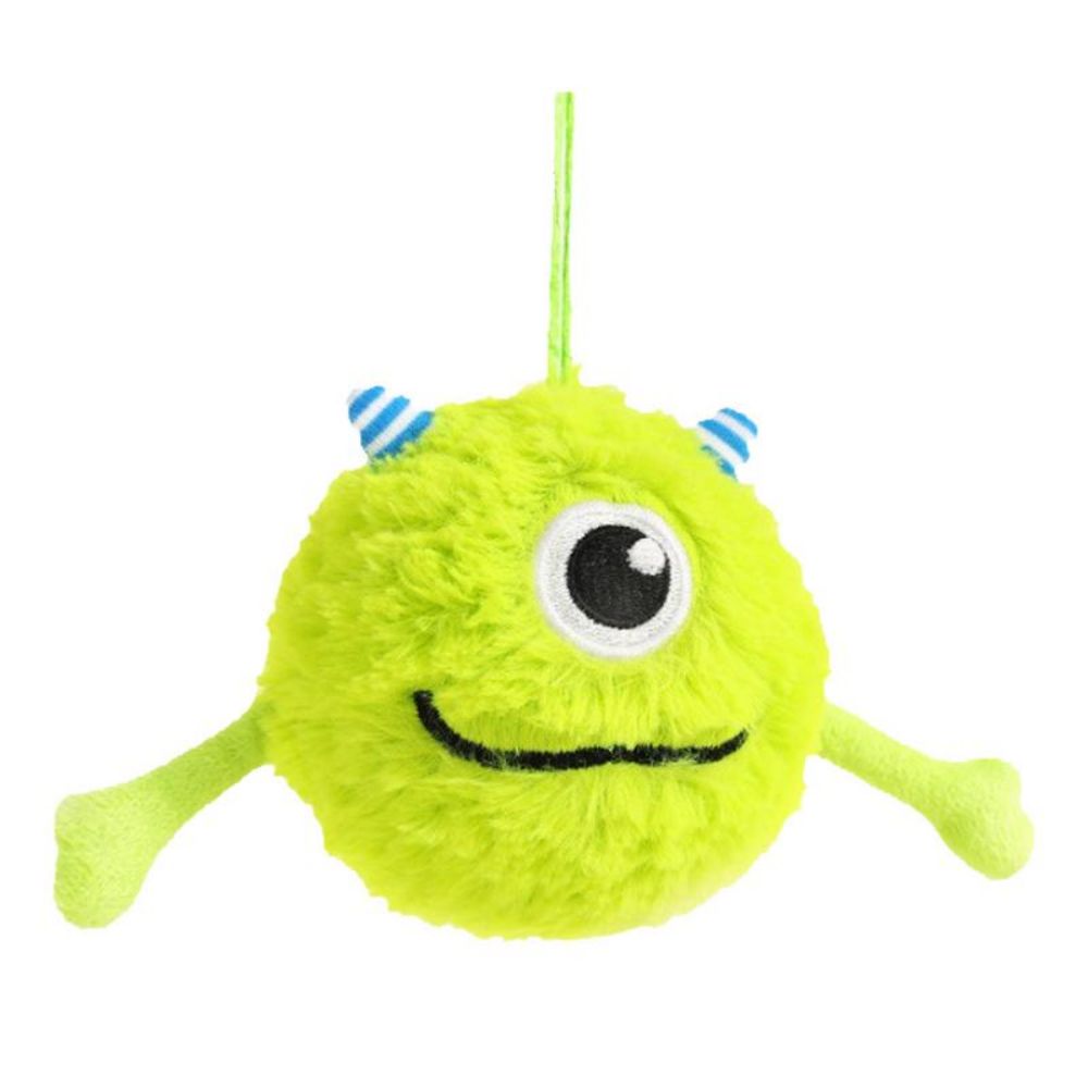 KFX-1596605 Interactive Dog Teething Toy Ball - Soft, Flexible, Bite-Resistant Chew Toy for Gums and Exercise