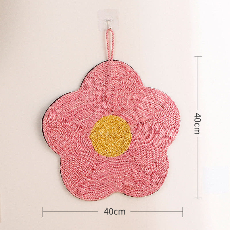 KFX-1601085 Sisal Cat Scratching Board - Colorful, Wear-Resistant Design Without Shedding Chips