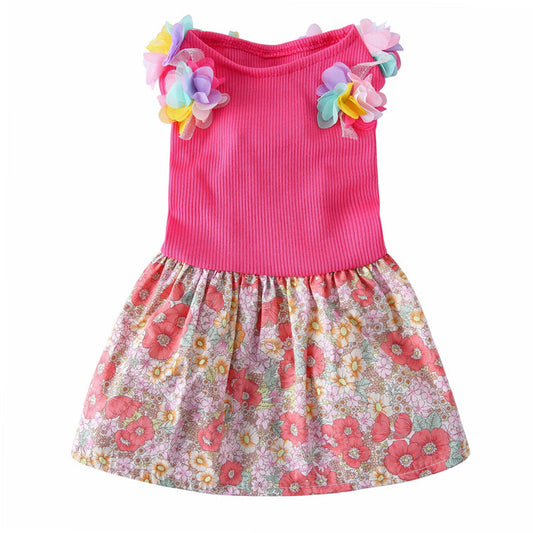 KFX-1601469 Simple Print Skirt for Dogs in Various Colors and Sizes