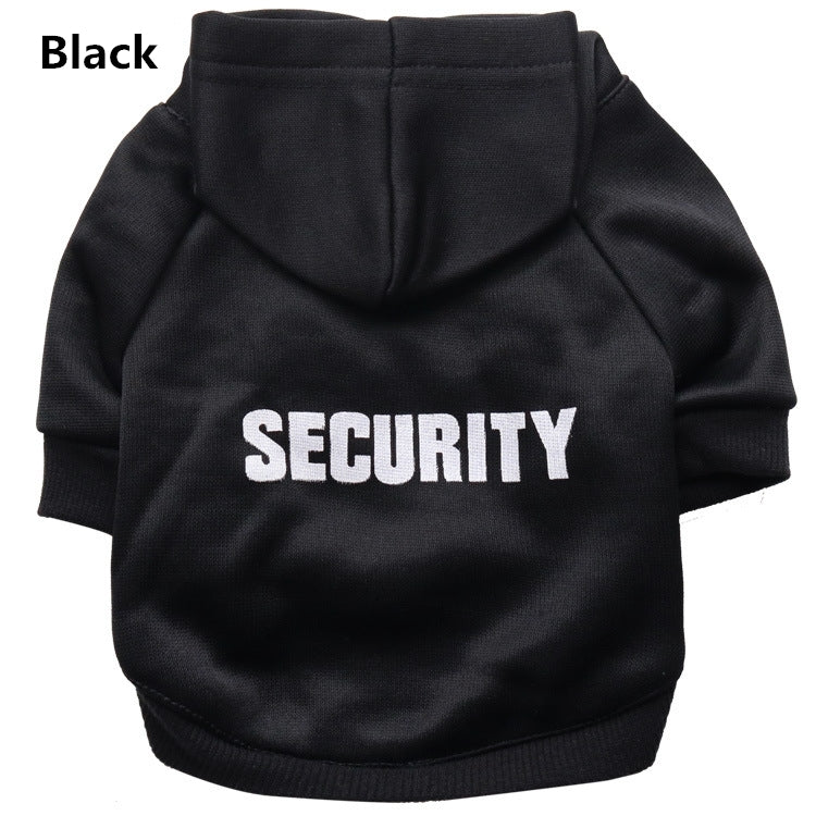 KFX-1605949 Fleece Pet Sweater with Safety Features for Small to Medium Dogs