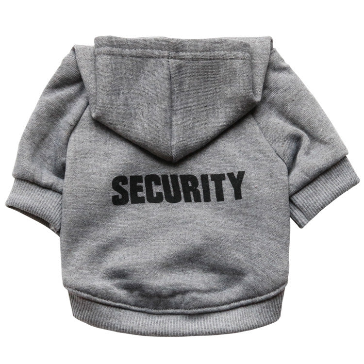 KFX-1605949 Fleece Pet Sweater with Safety Features for Small to Medium Dogs