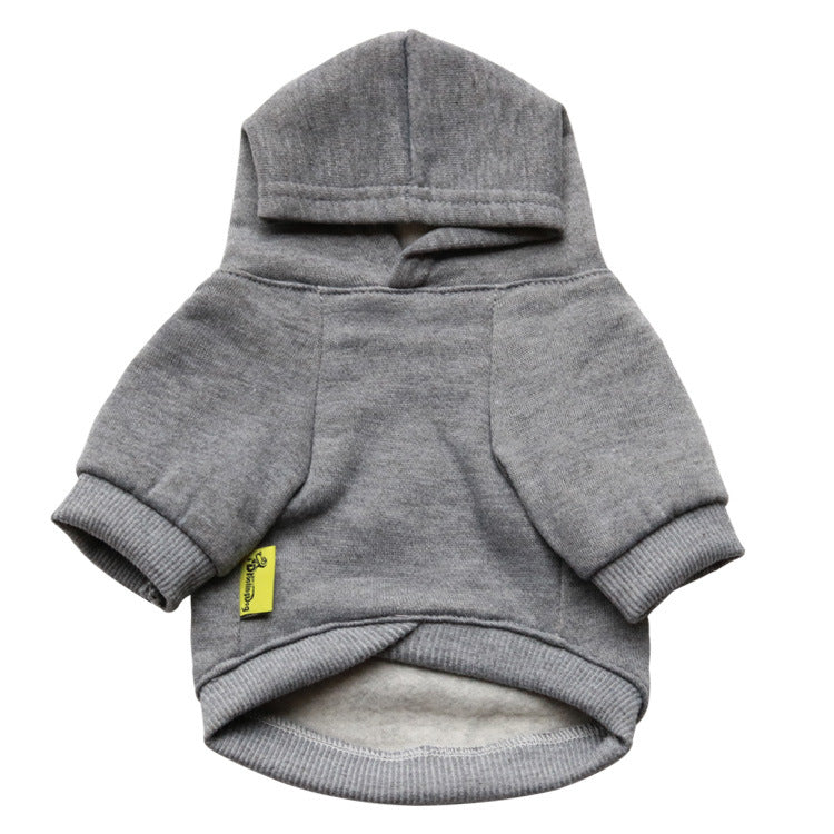 KFX-1605949 Fleece Pet Sweater with Safety Features for Small to Medium Dogs