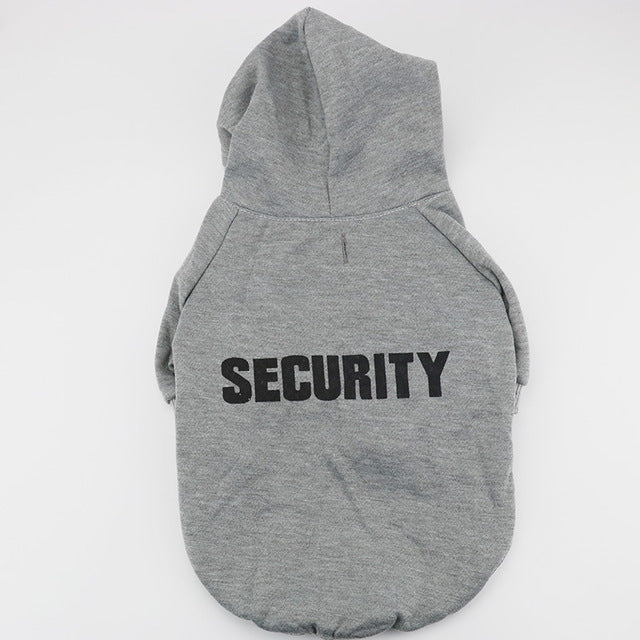 KFX-1605949 Fleece Pet Sweater with Safety Features for Small to Medium Dogs