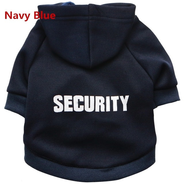 KFX-1605949 Fleece Pet Sweater with Safety Features for Small to Medium Dogs