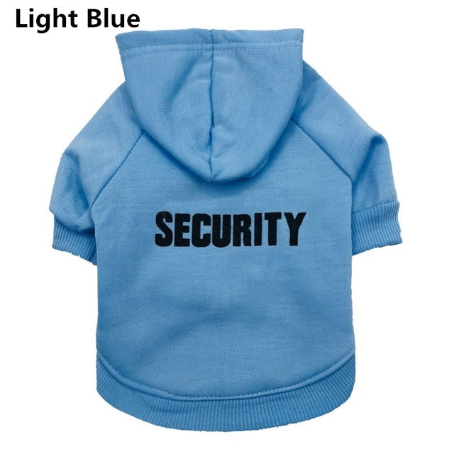 KFX-1605949 Fleece Pet Sweater with Safety Features for Small to Medium Dogs