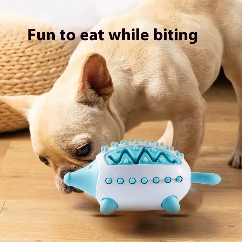 KFX-1609277 Interactive Food-Leaking Chew Toy for Puppies - Engaging Teeth Cleaning & Weight Control Plaything