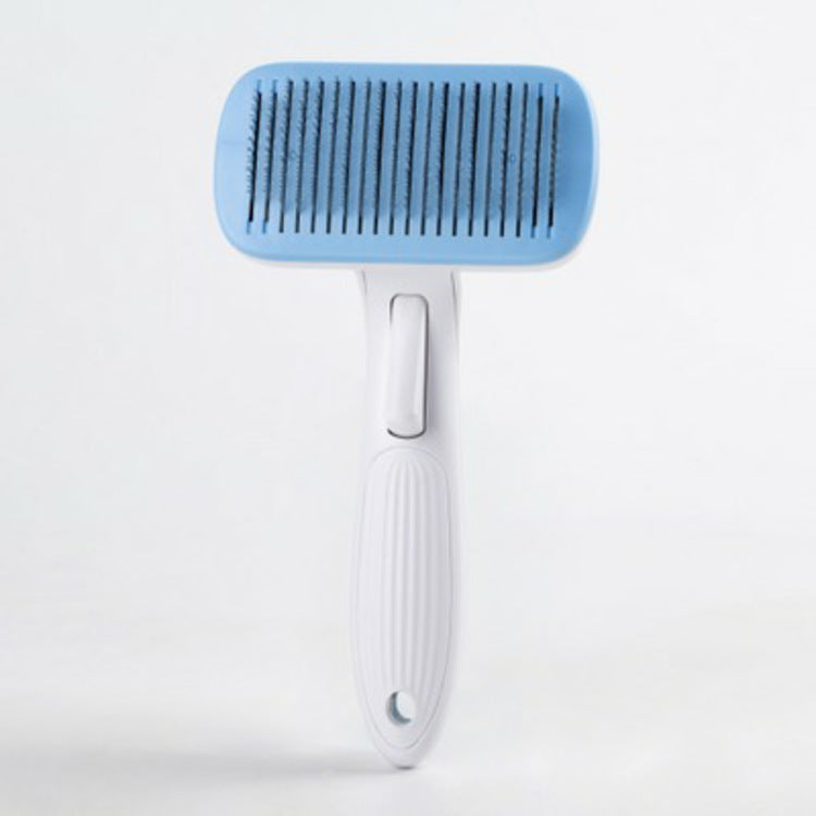 KFX-1612221 Stainless Steel Needle Pet Hair Removal Comb for All Dog Sizes