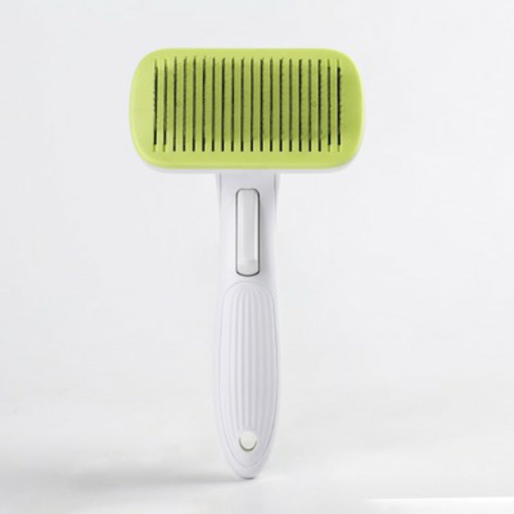 KFX-1612221 Stainless Steel Needle Pet Hair Removal Comb for All Dog Sizes