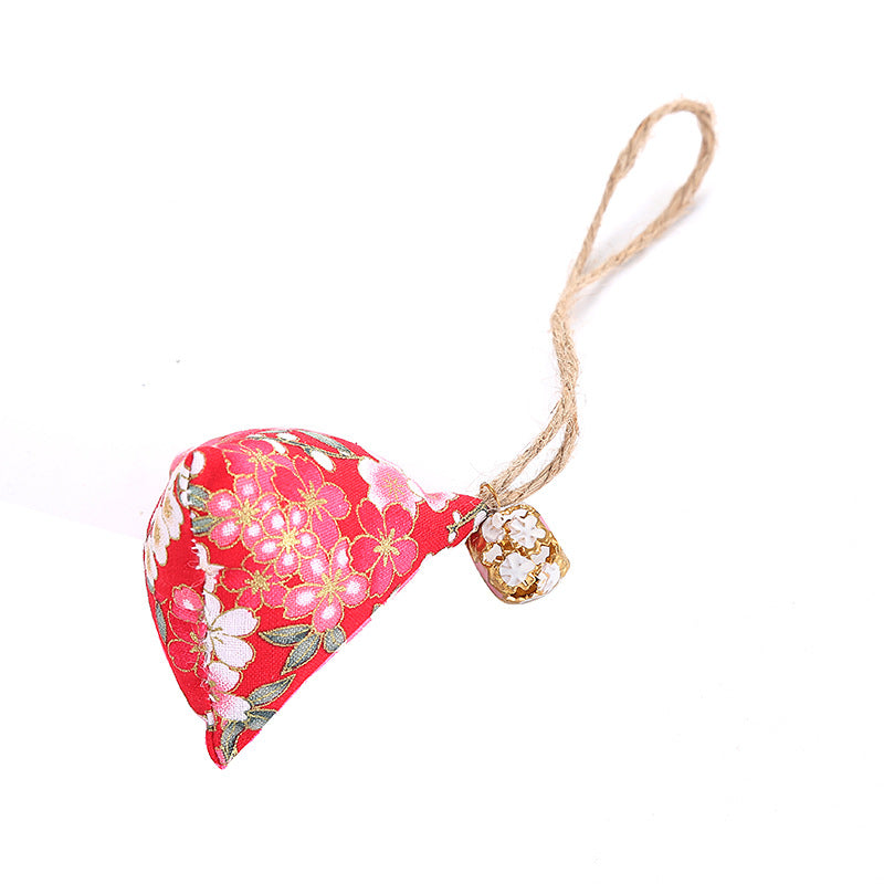 KFX-1616061 Dragon Boat Festival Cat Dumplings with Catnip and Bells - Fun Chew Toy for Cats