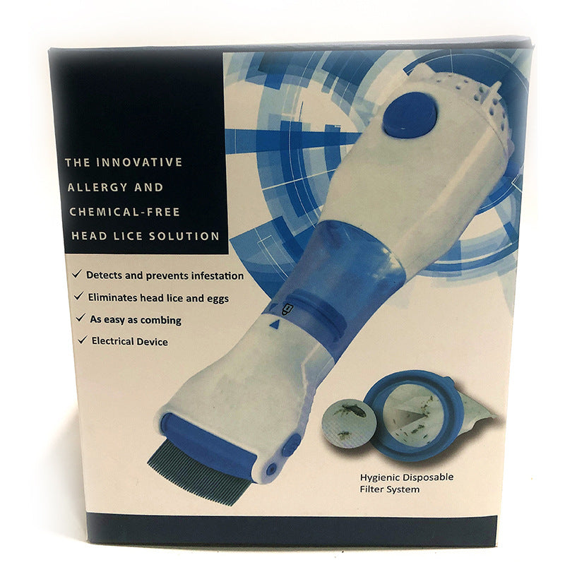 KFX-1617981 Electric Pet Lice Removal Comb – Effective Grooming Tool for Dogs, ABS Material