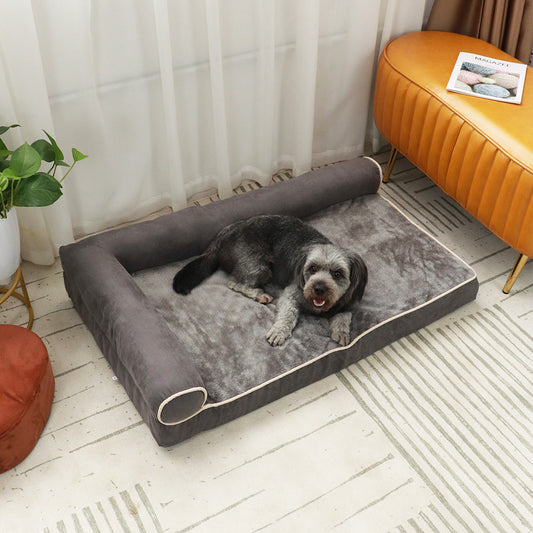 KFX-1622205 Cozy Solid Color Pet Bed Available in Multiple Sizes and Colors