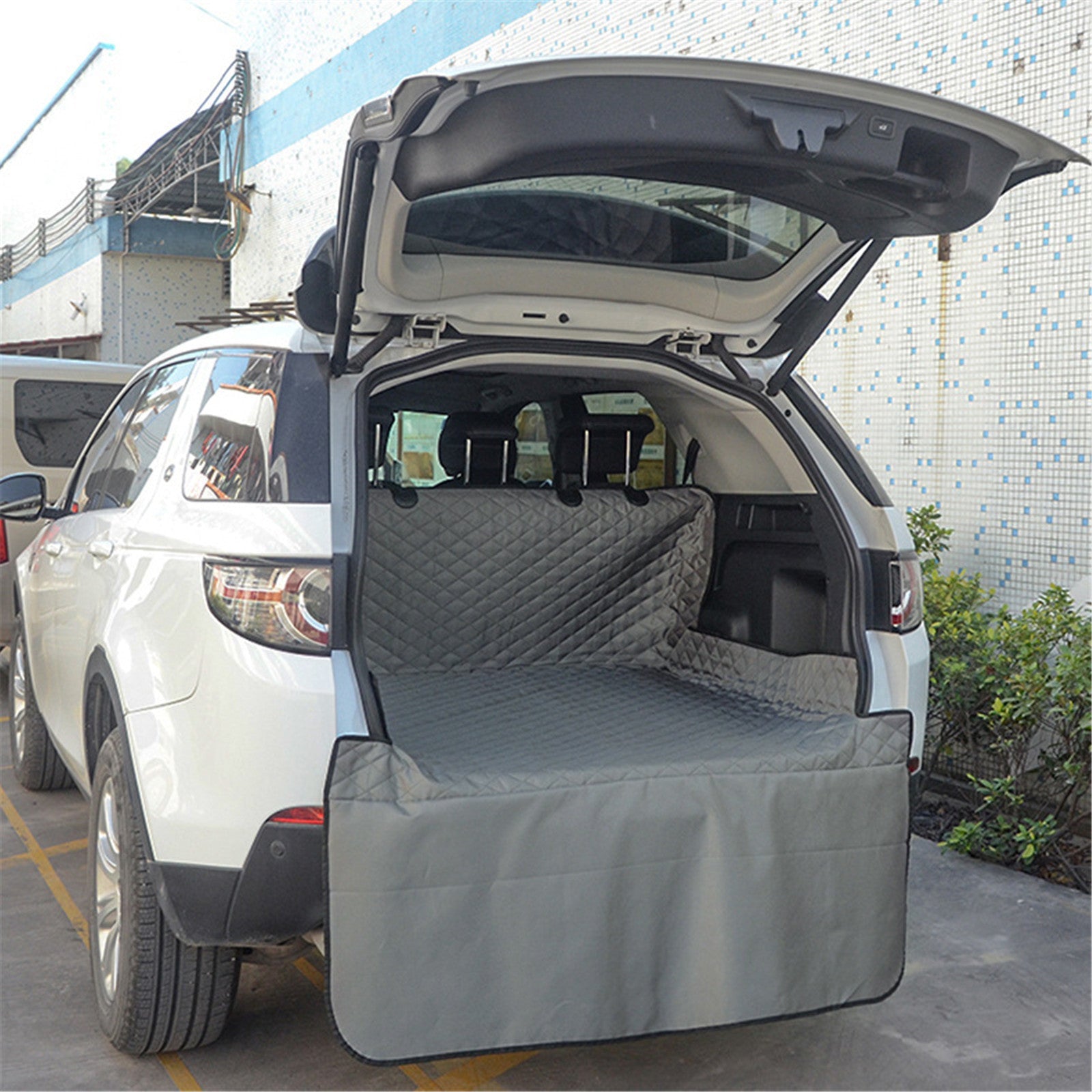 KFX-1626941 Waterproof Pet Car Mat for Trunk – Durable 600D Oxford Cloth, 133x204cm, Ideal for Travel and Protection