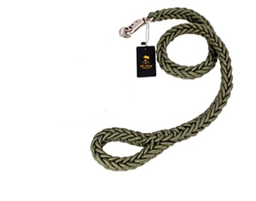 KFX-1627709 Eight-Strand Braided Nylon Dog Leash for Golden Retrievers - Various Sizes Available