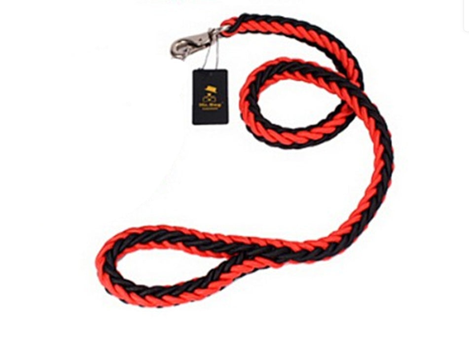 KFX-1627709 Eight-Strand Braided Nylon Dog Leash for Golden Retrievers - Various Sizes Available