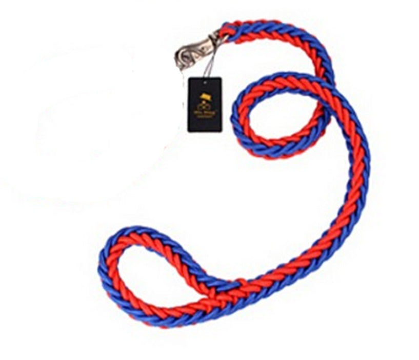 KFX-1627709 Eight-Strand Braided Nylon Dog Leash for Golden Retrievers - Various Sizes Available