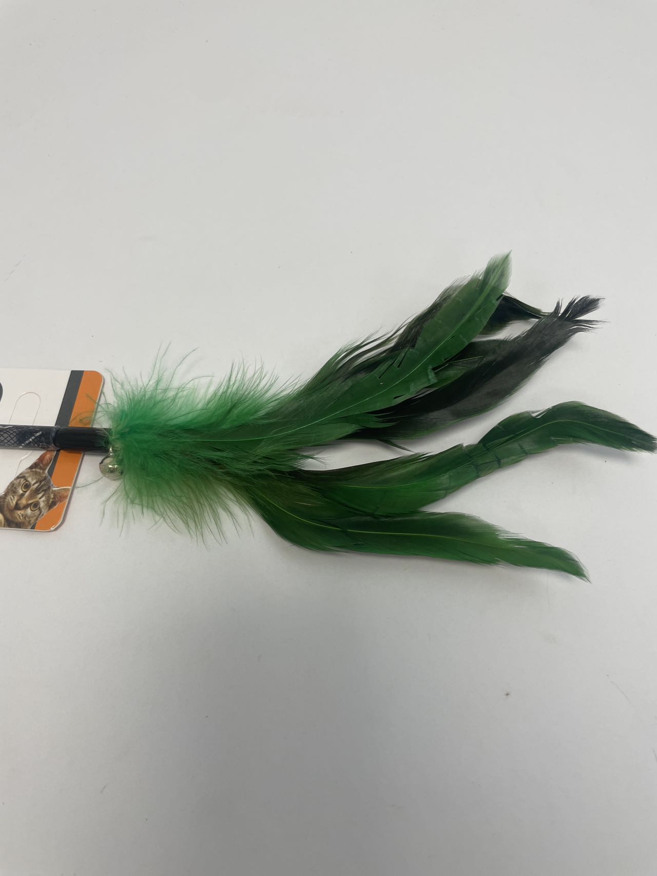 KFX-1628733 Feather Cat Teaser Toy - Engaging Play for Your Feline Friend