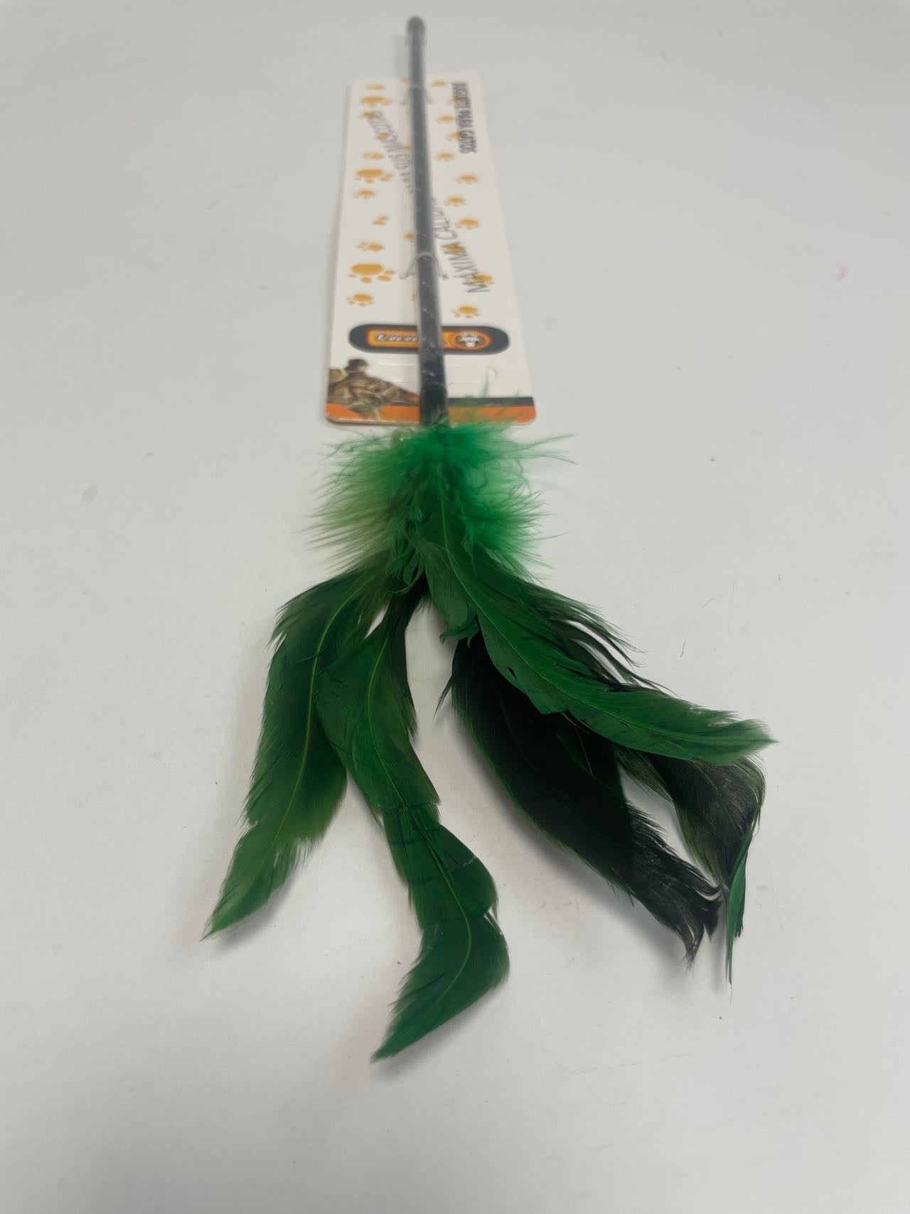KFX-1628733 Feather Cat Teaser Toy - Engaging Play for Your Feline Friend