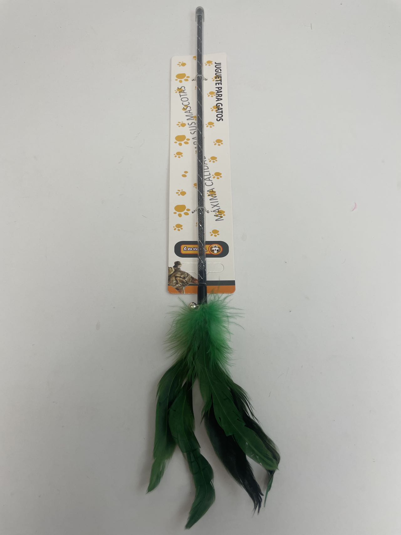 KFX-1628733 Feather Cat Teaser Toy - Engaging Play for Your Feline Friend