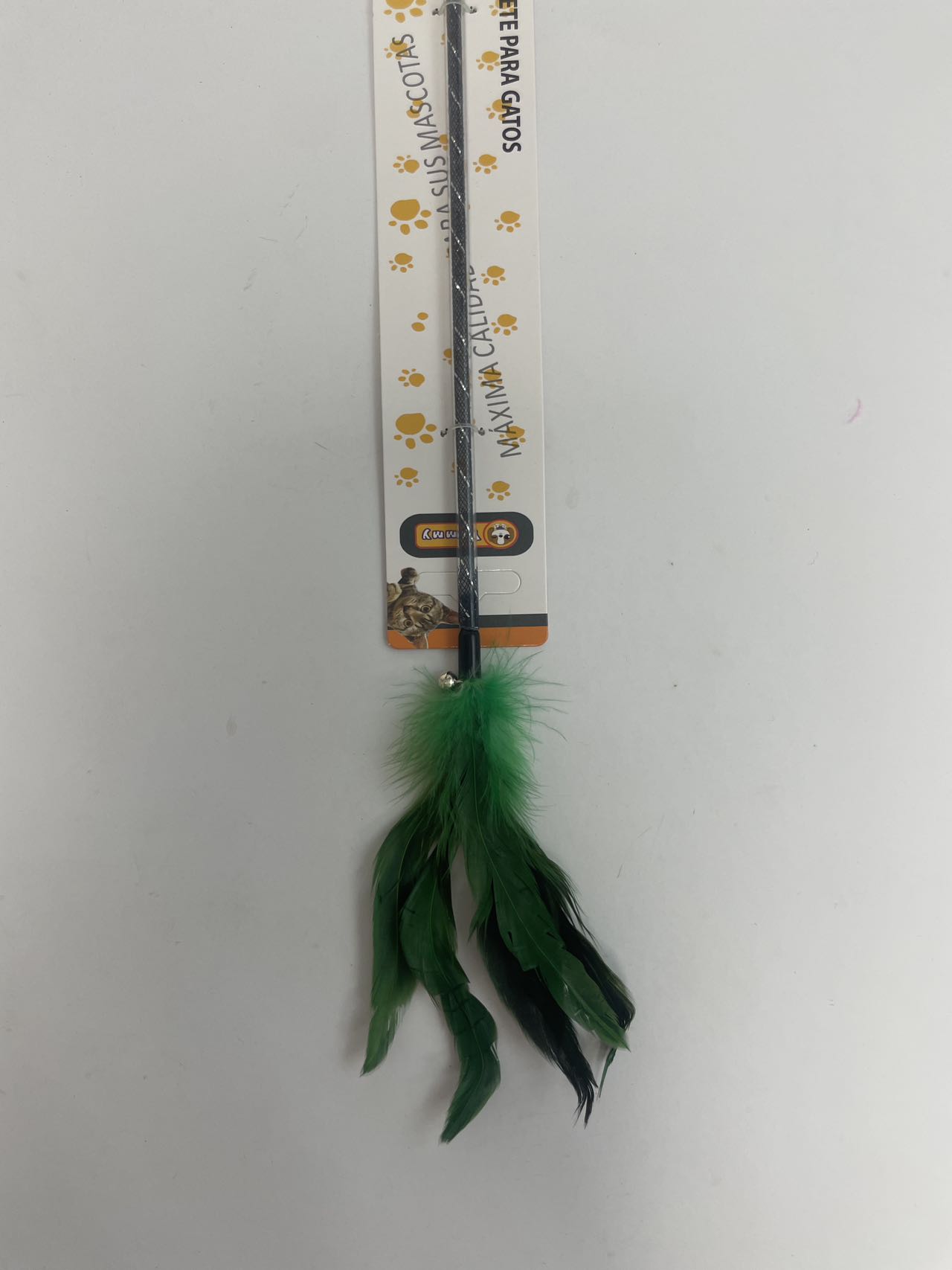 KFX-1628733 Feather Cat Teaser Toy - Engaging Play for Your Feline Friend