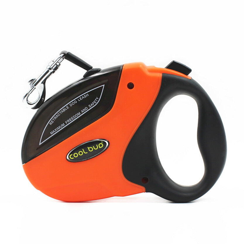 KFX-1637437 5 Meter Automatic Retractable Dog Traction Rope in Multiple Colors