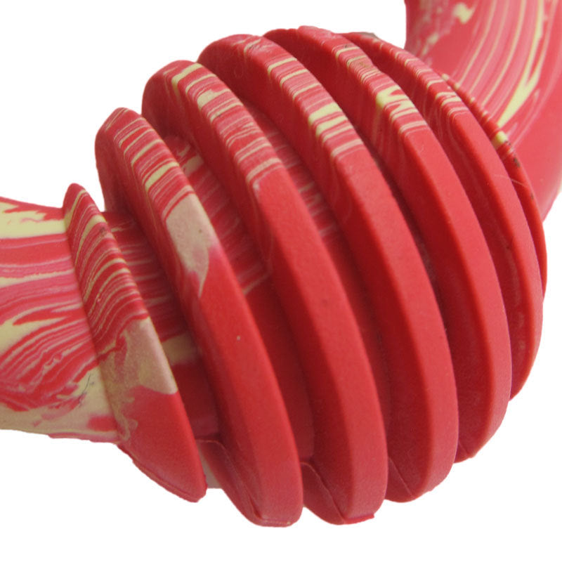 KFX-1638461 Rubber Anti-Bad Breath Molar Stick Chew Toy for Dogs - 7.9CM & 10.2CM Options