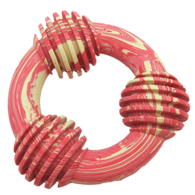 KFX-1638461 Rubber Anti-Bad Breath Molar Stick Chew Toy for Dogs - 7.9CM & 10.2CM Options