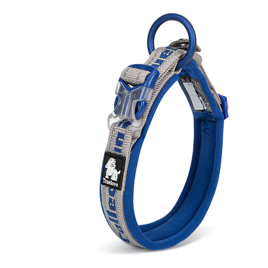 KFX-1641405 Large Dog Training Collar Harness - Durable Nylon & Aluminum Alloy, Comfortable & Convenient