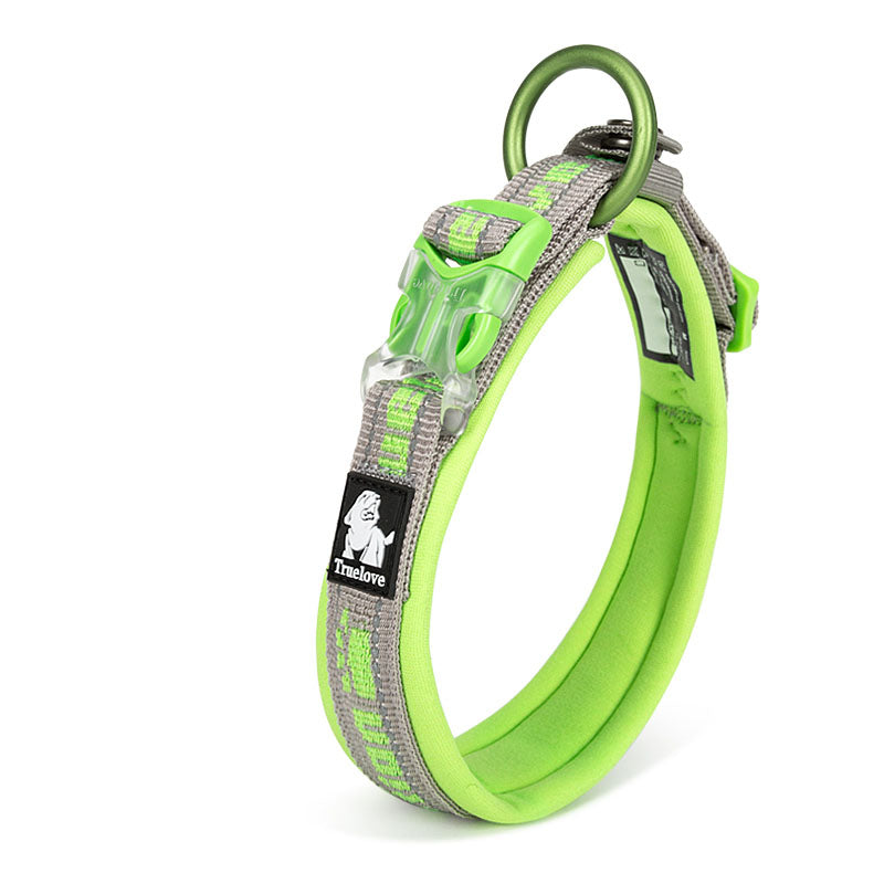 KFX-1641405 Large Dog Training Collar Harness - Durable Nylon & Aluminum Alloy, Comfortable & Convenient