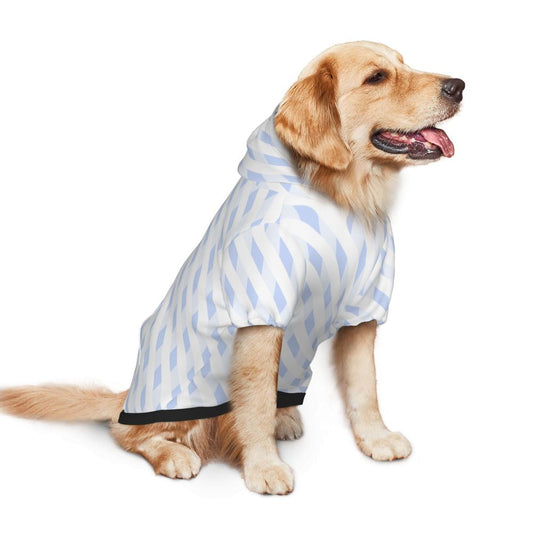 KFX-1641789 Cozy Hooded Sweatshirt for Medium and Large Dogs - Soft Polyester Design with Pockets